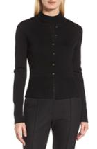 Women's Boss Felija Wool Button Cardigan - Black