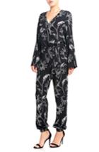 Women's Thieves Like Us Print Kimono Jumpsuit