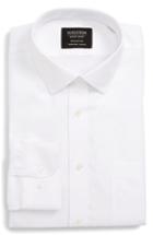 Men's Nordstrom Men's Shop Smartcare(tm) Classic Fit Solid Dress Shirt 34/35 - White (online Only)