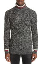 Men's Belstaff Howden Wool Turtleneck Sweater - Black