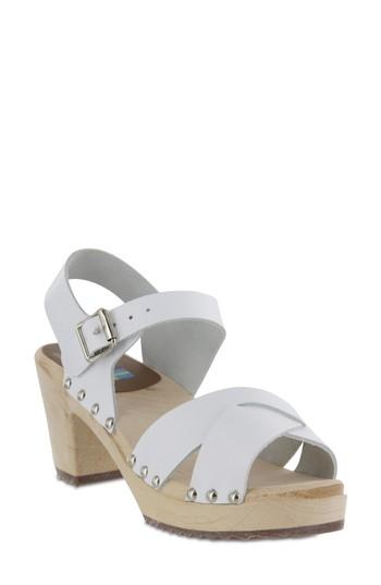 Women's Mia Gertrude Platform Sandal M - White