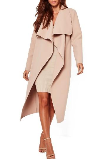 Women's Missguided Oversize Waterfall Duster Coat