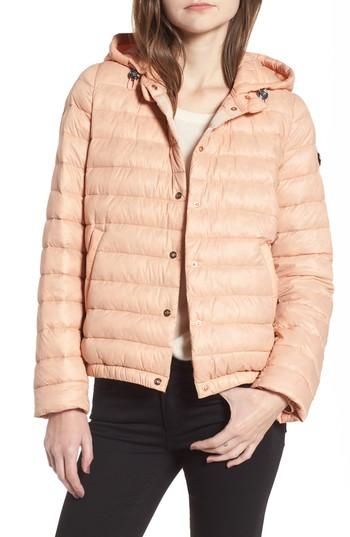 Petite Women's Bernardo Water Resistant Insulated Hooded Bomber Jacket P - None