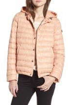 Petite Women's Bernardo Water Resistant Insulated Hooded Bomber Jacket P - None