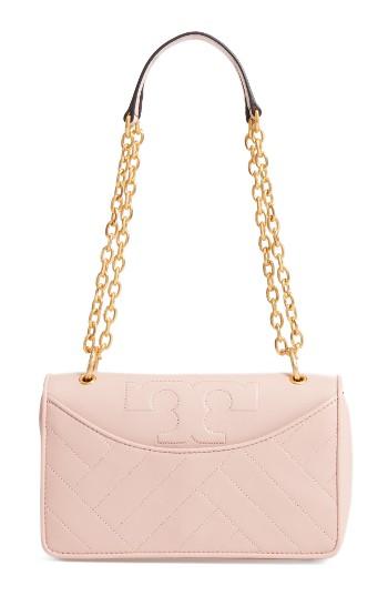 Tory Burch Alexa Leather Shoulder Bag - Pink