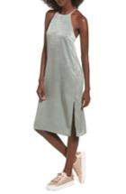 Women's Soprano High Neck Shift Dress - Black