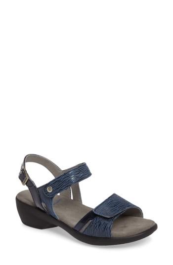 Women's Wolky Agua Sandal -7.5us / 38eu - Blue