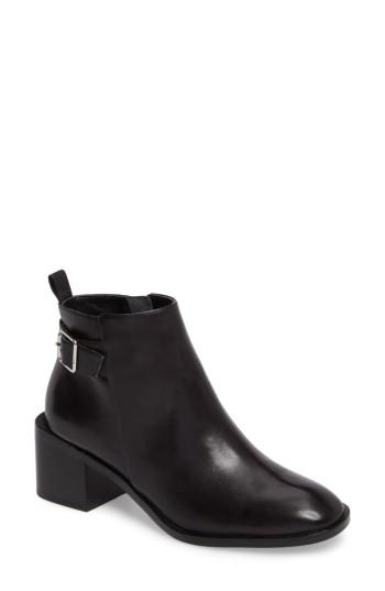 Women's Linea Paolo Paige Block Heel Boot M - Black