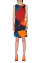 Women's Akris Punto Nuvola Print Shift Dress - Blue