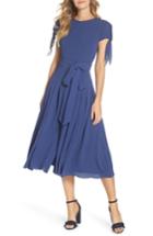 Women's Gal Meets Glam Collection Bette Pleated Midi Dress - Blue