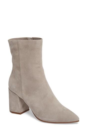 Women's Linea Paolo Bobby Pointy Toe Boot .5 M - Grey