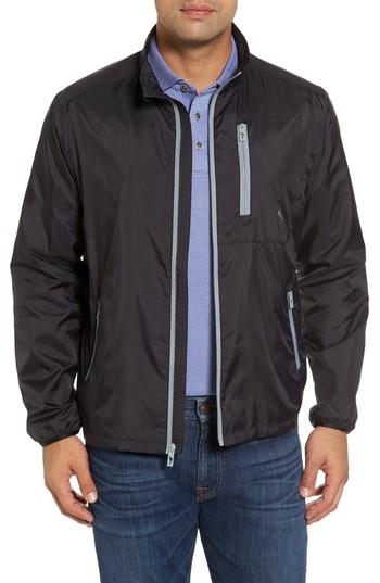 Men's Tommy Bahama Nine Iron Water-repellent Jacket, Size - Black