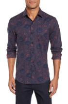 Men's Culturata Floral Twill Sport Shirt