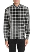 Men's Saint Laurent Folk Cotton Cashmere Flannel Sport Shirt