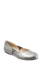 Women's Softwalk 'norwich' Flat N - Metallic