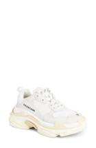 Women's Balenciaga Triple S Low Top Sneaker Us / 38eu - White