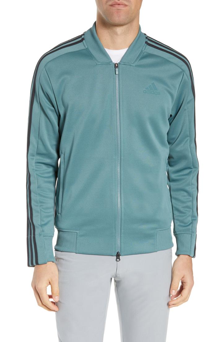 Men's Adidas Squad Id Track Jacket - Green