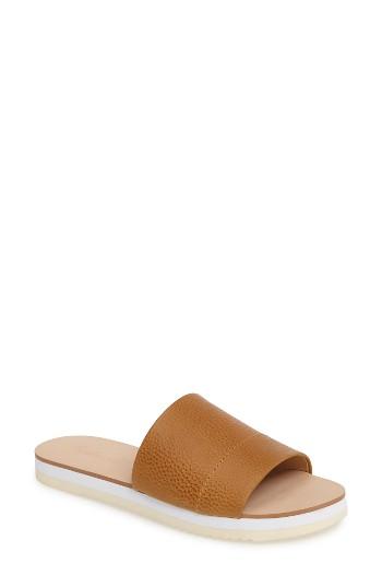 Women's Splendid Jazz Slide Sandal .5 M - Brown