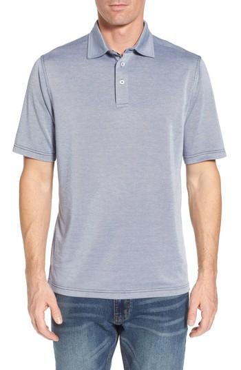 Men's Nat Nast Bird's Eye Polo - Blue