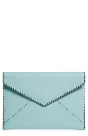 Rebecca Minkoff Leo Envelope Clutch - Green