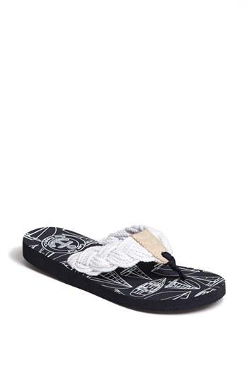 Cape Cod Shoe Supply Co. 'mainsail' Flip Flop White