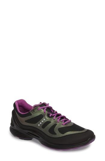 Women's Ecco Biom Fjuel Tie Sneaker -8.5us / 39eu - Black