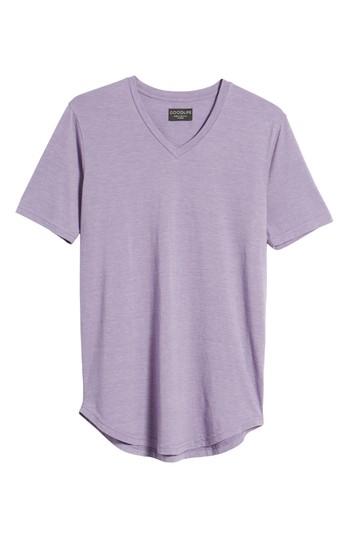 Men's Goodlife V-neck T-shirt - Purple