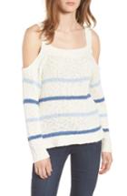 Women's Cupcakes And Cashmere Cerice Cold Shoulder Sweater - Ivory