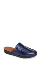 Women's Fitflop Serene Mule .5 M - Blue