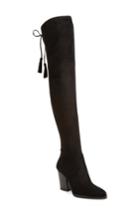 Women's Marc Fisher Ltd 'alinda' Over The Knee Boot .5 M - Black