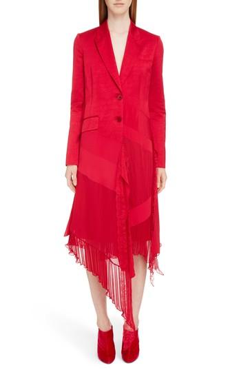 Women's Givenchy Satin Patchwork Jacket Us / 36 Fr - Pink