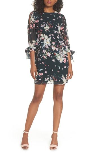 Women's Cooper St Titania Floral Shift Dress - Black
