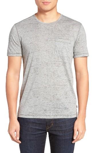Men's John Varvatos Star Usa Burnout Trim Fit T-shirt, Size - Grey