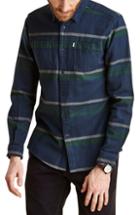 Men's Barbour Elbe Stripe Flannel Shirt