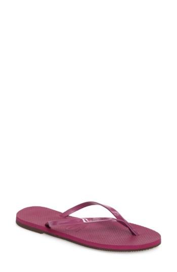 Women's Havaianas 'you' Flip Flop /38 Br - Purple