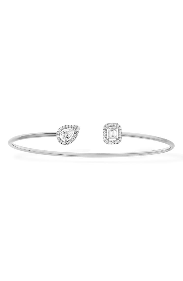 Women's Messika My Twin Memoire Open Diamond Cuff Bracelet