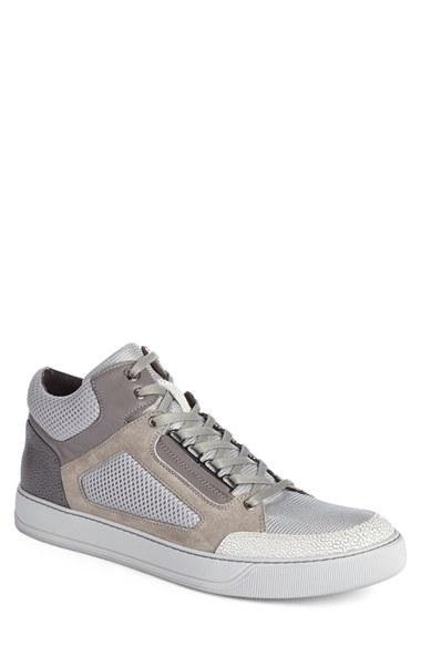 Men's Lanvin Mid Top Sneaker Us / 6uk - Black