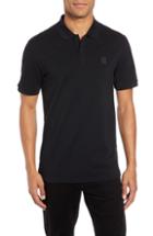 Men's Boss X Jeremyville Pallas Pique Polo - Black