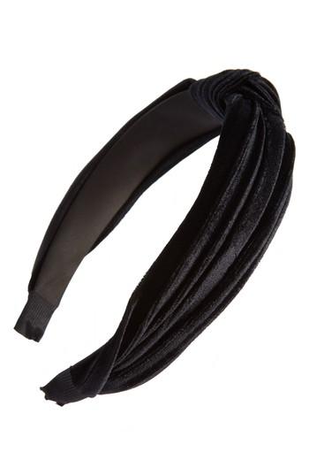 Cara Velvet Knot Headband