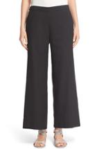 Women's Fabiana Filippi Crop Wide Leg Pants Us / 40 It - Black