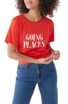 Women's Ban. Do Going Places Classic Tee - Red