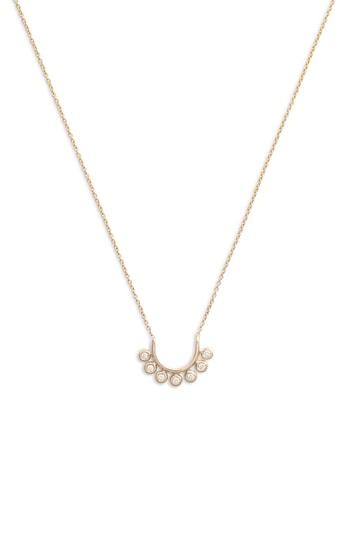 Women's Dana Rebecca Lulu Jack Diamond Bezel Pendant Necklace