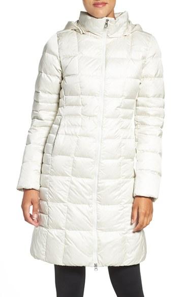 Women's The North Face 'metropolis Ii' Hooded Water Resistant Down Parka - Grey