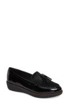 Women's Fitflop Paige Genuine Calf Hair Loafer M - Black