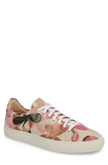 Men's Supply Lab Mason Print Low Top Sneaker D - Pink