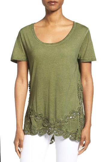 Women's Kut From The Kloth Azaria Lace Inset Top