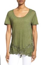 Women's Kut From The Kloth Azaria Lace Inset Top