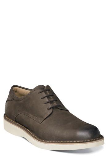 Men's Florsheim Navigator Plain Toe Oxford .5 D - Brown