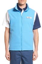 Men's Columbia Pfg Harborside Fleece Zip Vest, Size - Blue