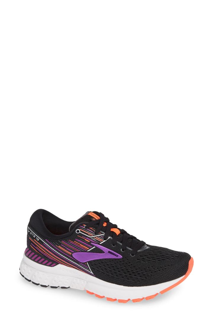 Women's Brooks Adrenaline Gts 19 Running Shoe B - Blue